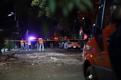 Estallido de gas estremece la Narvarte; hay cuatro personas quemadas