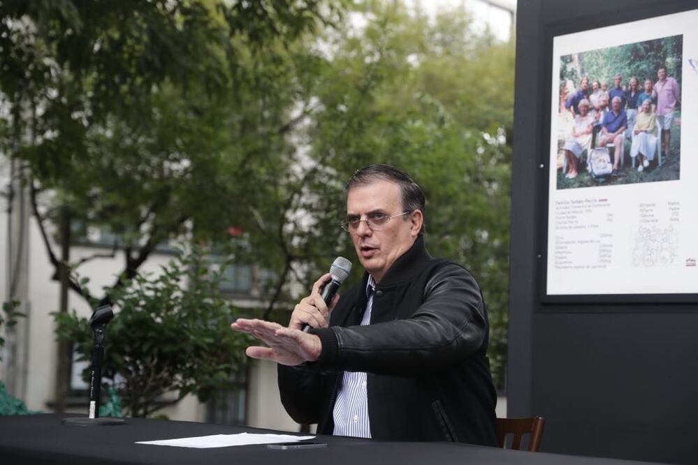 Marcelo Ebrard, propuesto como futuro canciller. Foto: Luis Cortés