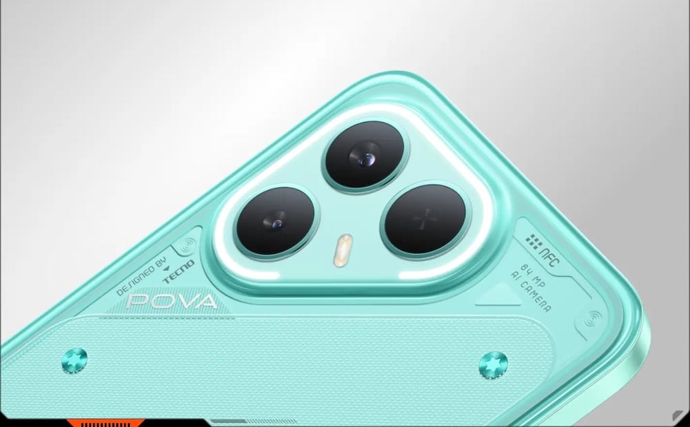 POVA 7 Pro 5G: el celular gamer ideal para esta Navidad. Imagen: TECNO POVA