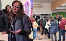 Personal del ISSSTE Hidalgo realiza manifestación; denuncian acoso laboral y hostigamiento por parte de la delegada de prestaciones