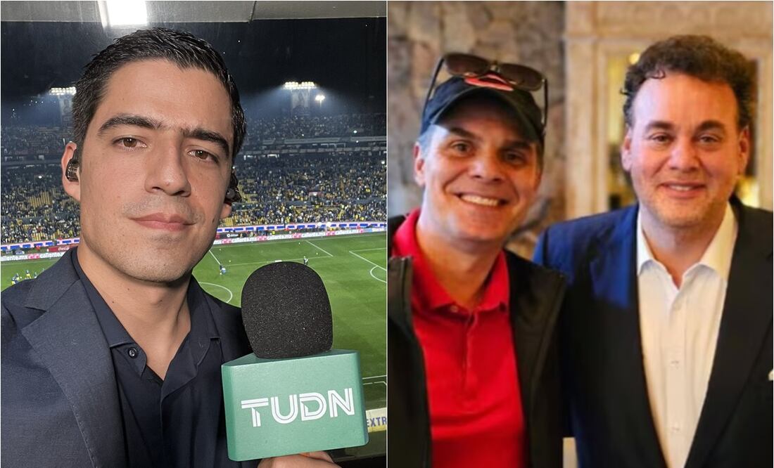 FOTO: ESPECIAL/ REDES SOCIALES - David Faitelson se olvida de Christian Martinoli y elogia a Andrés Vaca