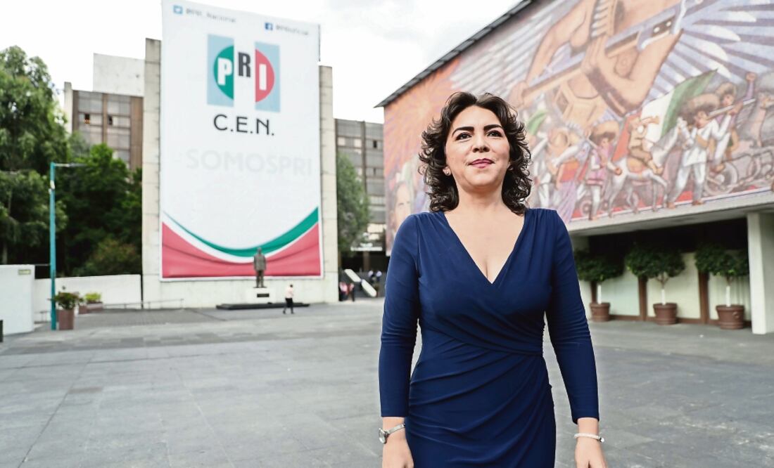 Ivonne Ortega, ex secretaria general del PRI, ha recorrido el país para recoge r las inquietudes de la militancia sobre la situación actual del partido (IVÁN STEPHENS. EL UNIVERSAL)