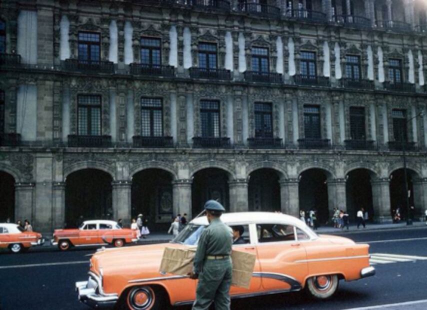 Cuando aparecieron los taxis en la Ciudad de México