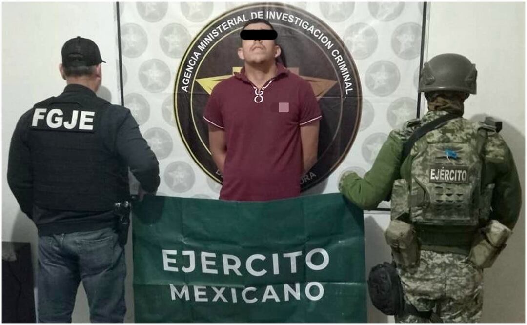 El imputado fue identificado como Manuel Erubiel “N”, de 20 años de edad, quien habría participado en el secuestro de 8 personas de distintas nacionalidades (21/01/2025). Foto: Fiscalía de Sonora