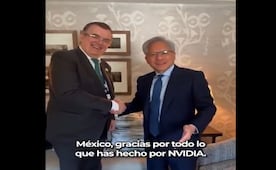 México fabrica las supercomputadoras de Nvidia en era de la inteligencia artificial; Ebrard se reúne con Jensen Huang en EU