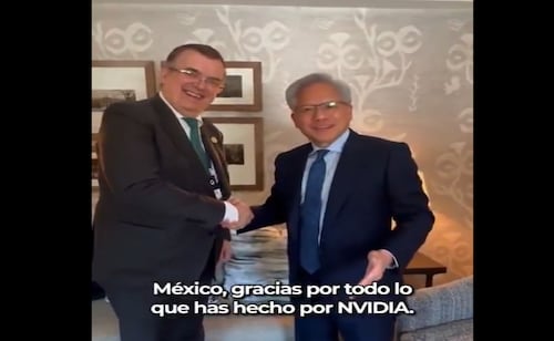 México fabrica las supercomputadoras de Nvidia en era de la inteligencia artificial; Ebrard se reúne con Jensen Huang en EU