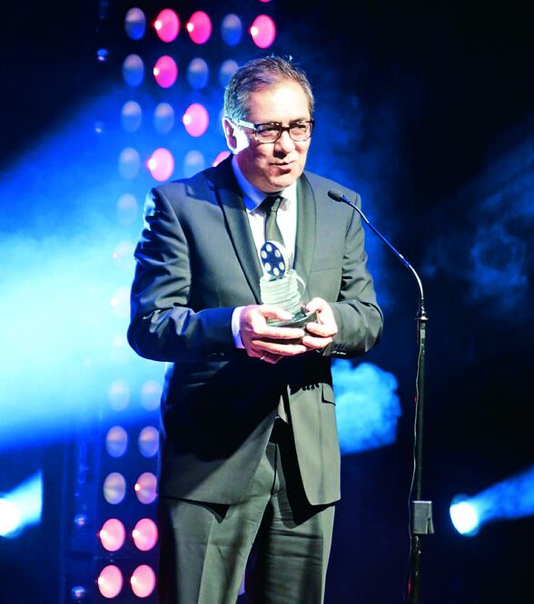 Ramírez-Suárez obtuvo el premio a Mejor Director por "Guten tag Ramón" (LUIS CORTÉS. EL UNIVERSAL)