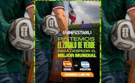 FIFA invita a "pintar de verde" el Fan Fest del Zócalo; llama a ponerse la playera de México durante la final del Mundial
