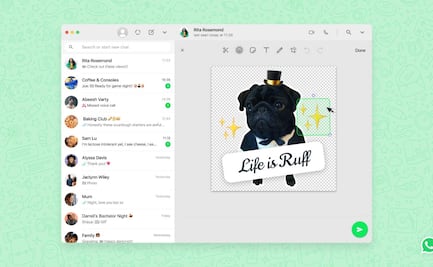WhatsApp Web ya te permite crear tus propios stickers
