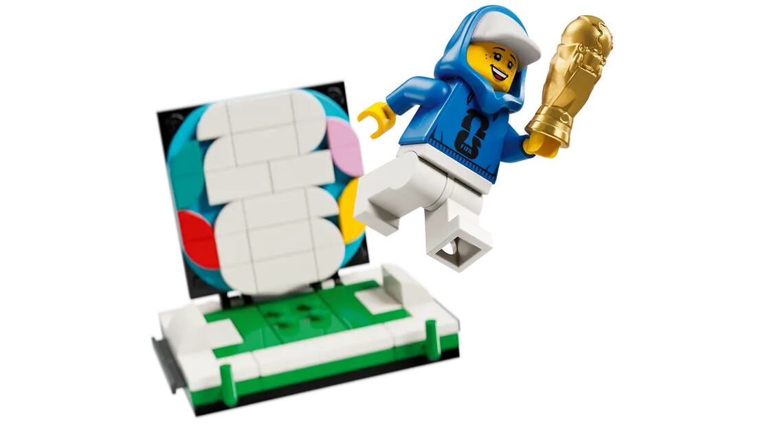 Los detalles de la Copa del Mundo presentada por LEGO / Fotos: Captura de pantalla