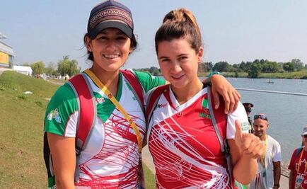 Dupla mexicana gana bronce en canotaje