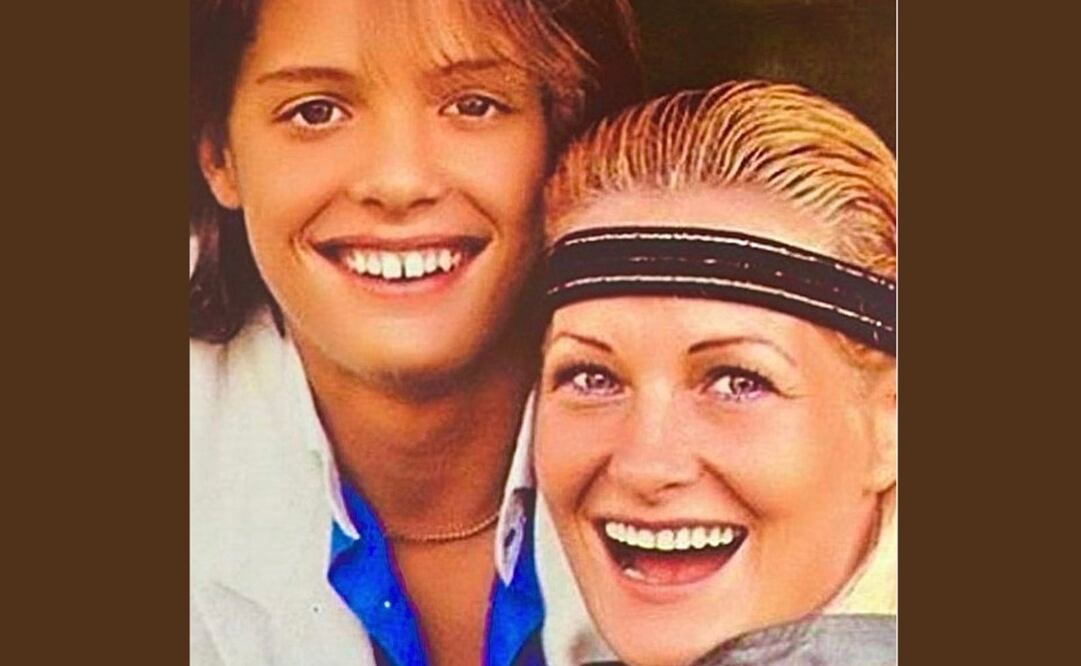 Luis Miguel y su madre Marcela Basteri. Foto: Instagram @lmxlm