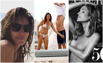 Cindy Crawford presume cuerpo en bikini