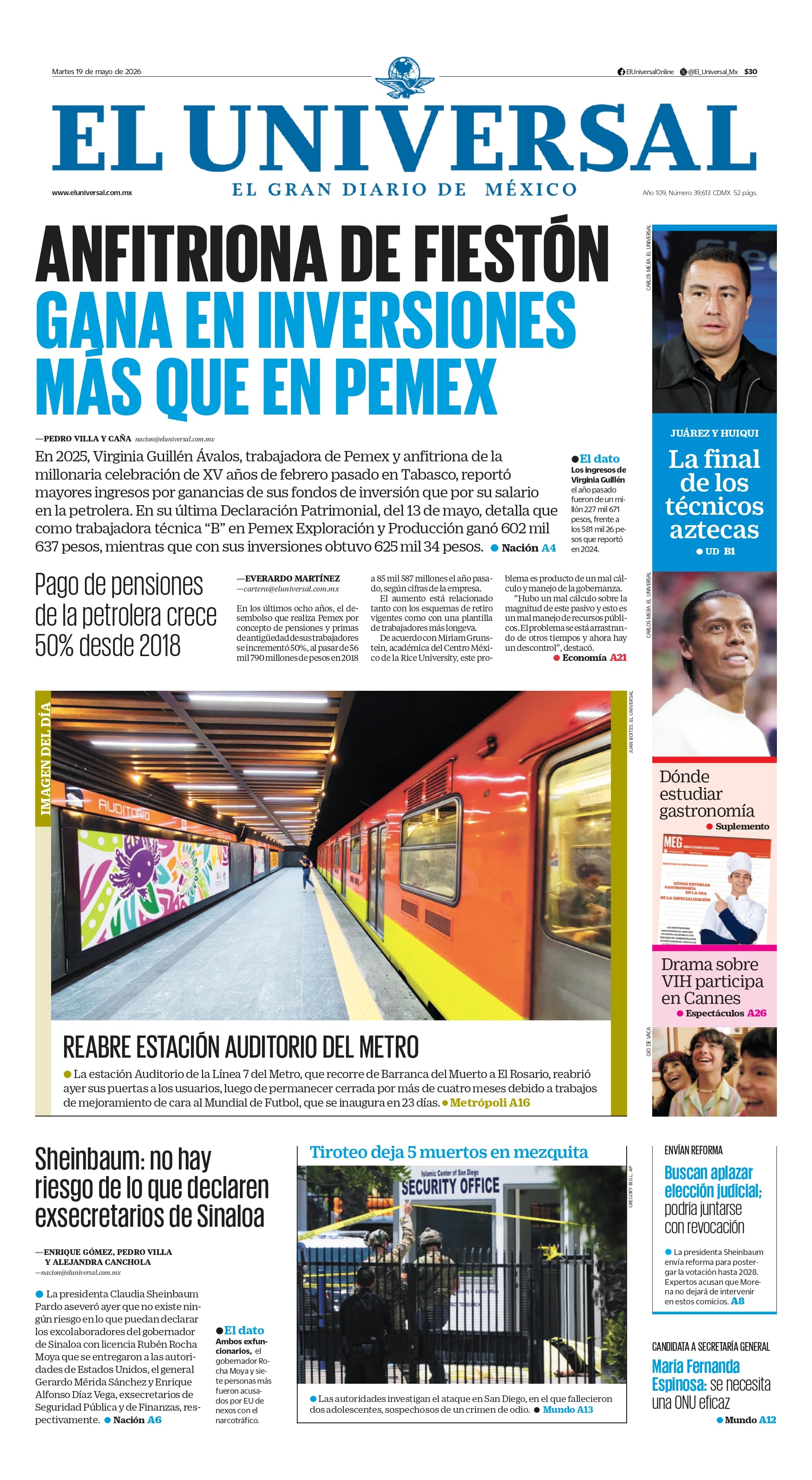 Portada impresa