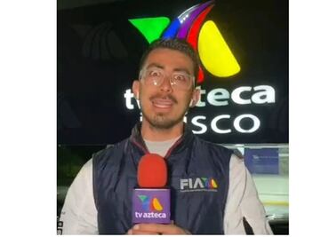 Video. Reportero confunde nombres de televisoras rivales durante transmisión en vivo