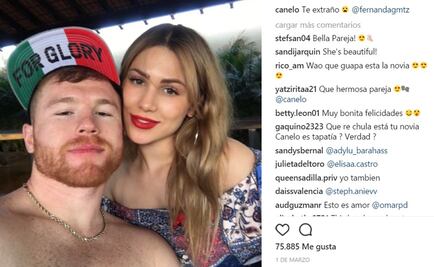 ¿Quién es la novia de Saúl "Canelo" Álvarez?
