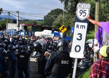 Pobladores liberan carretera México-Cuernavaca tras más de 24 horas de bloqueo