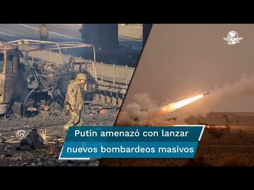 Así fue el bombardeo masivo de Rusia en Ucrania