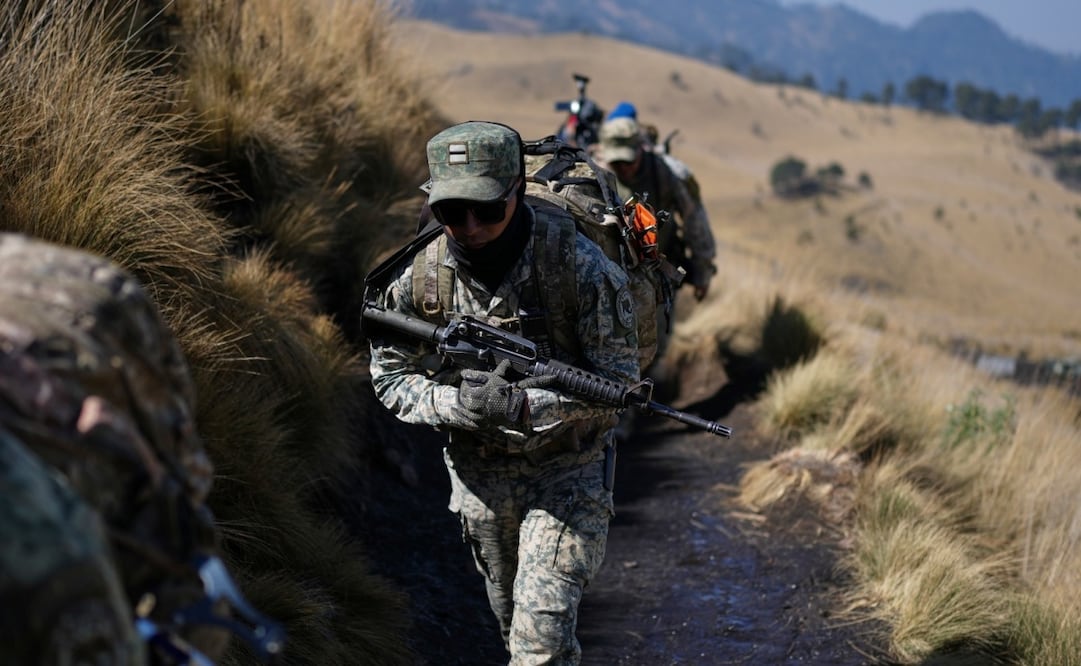 Boinas verdes mexicanos, un día de entrenamiento de la unidad élite que abatió a “El Mencho”. Foto: AP