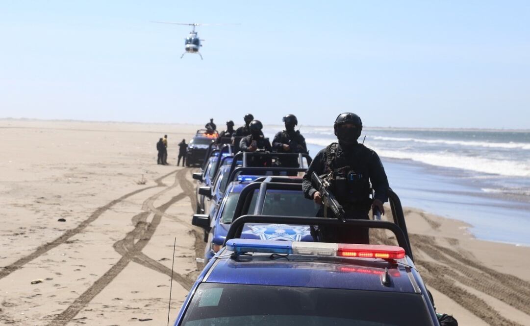 Elementos de seguridad fueron desplazados a playas y centros recreativos. Foto: Especial 