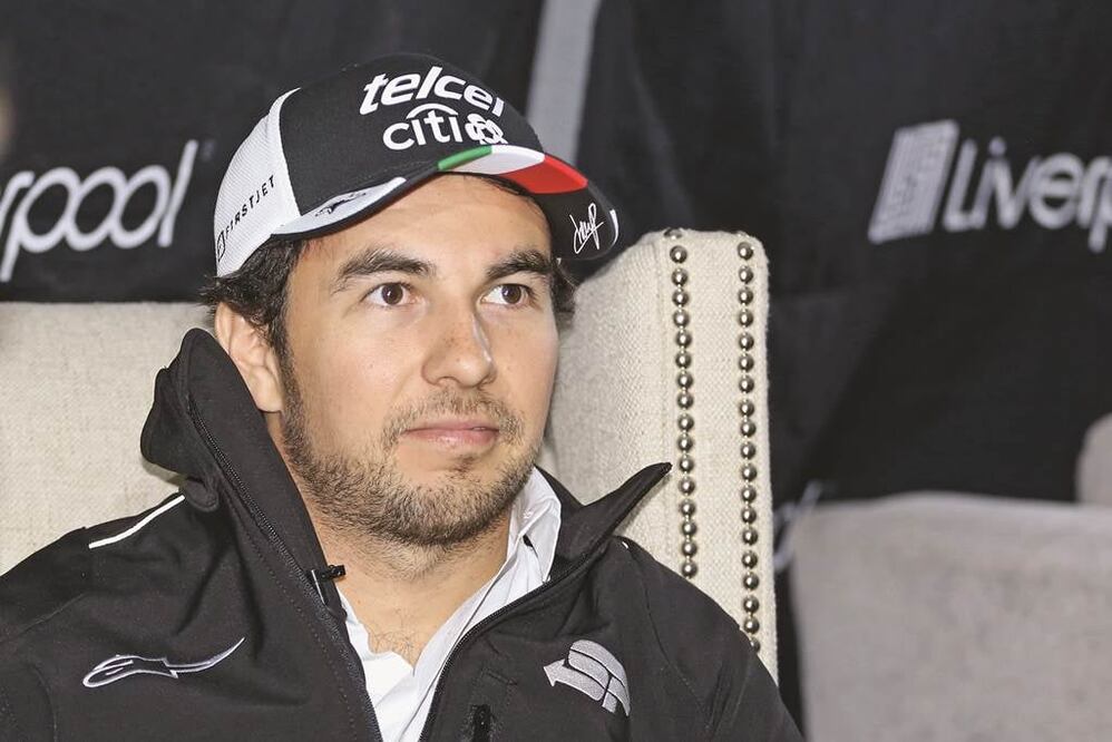 F1-Force India pone a dieta a Checo Pérez