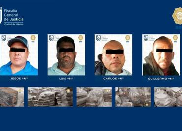 Detenidos por decomiso histórico de cocaína en CDMX se quedan en el Reclusorio Norte