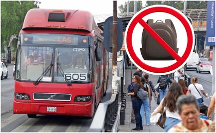 ¿Es cierto que el Metrobús ya no permitirá mochilas? Esto se sabe
