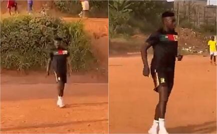 VIDEO: André Onana juega 'cascarita' en Camerún tras quedar fuera de la Copa del Mundo