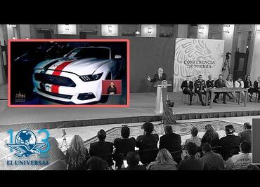 Se van a subastar vehículos "machuchones": AMLO