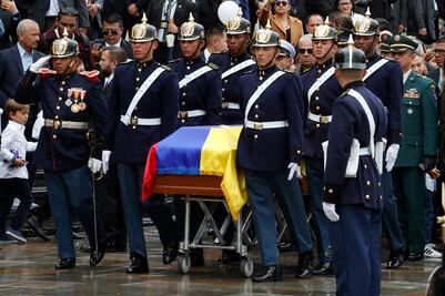 Gustavo Petro se ausenta de funeral de Uribe Turbay; la familia se lo pidió