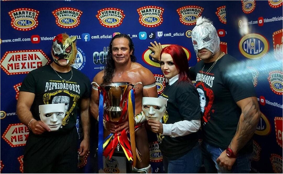 Volador Jr, campeón del Grand Prix 2022 del CMLL / FOTO: