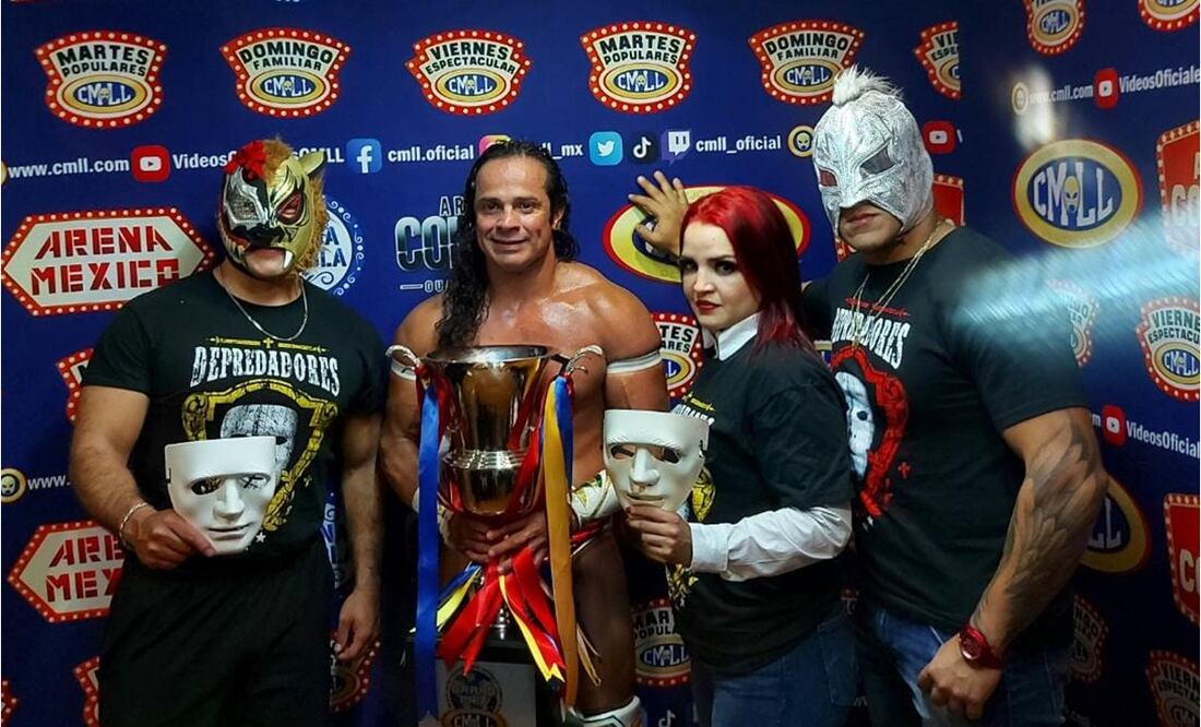 Volador Jr, campeón del Grand Prix 2022 del CMLL / FOTO: