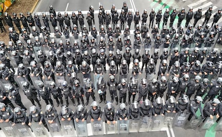 CNTE avanza hacia el Estadio Ciudad de México; SSC despliega operativo antimotines en Tlalpan