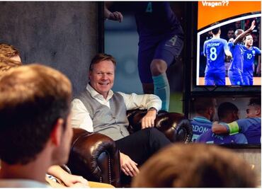 Ronald Koeman, seleccionador de Holanda, hospitalizado por problemas cardíacos