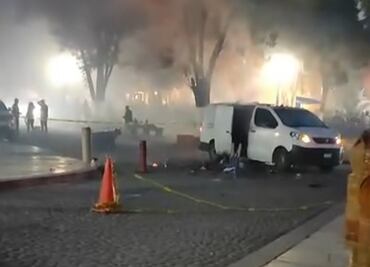 Tres heridos en explosión en cierre de campaña en Chiapas