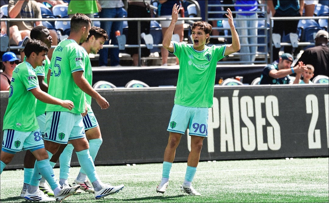Querétaro fue goleado por Seattle Sounders y quedó eliminado de la Leagues Cup 2026 / FOTO: @SoundersFC