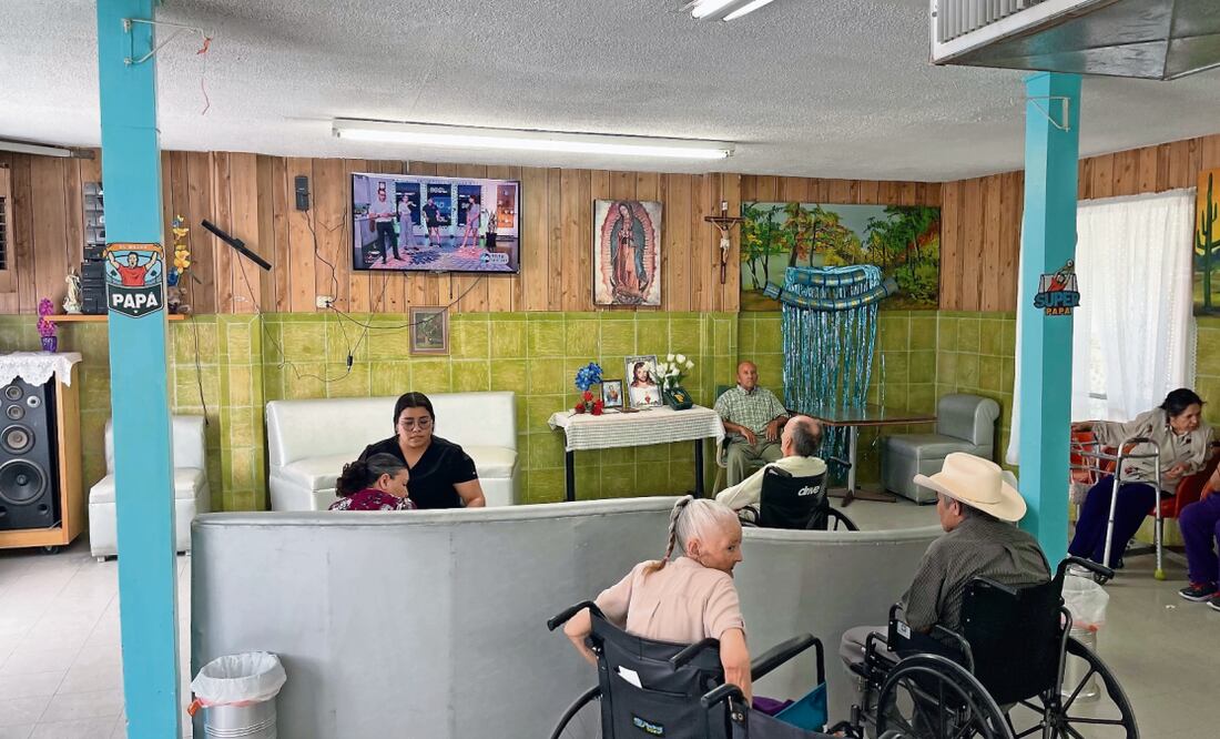 En el asilo de ancianos San Antonio de Senecu, el cual tiene más de 70 años de haberse fundado, habitan actualmente 40 personas mayores, en su mayoría hombres. Foto: Especial