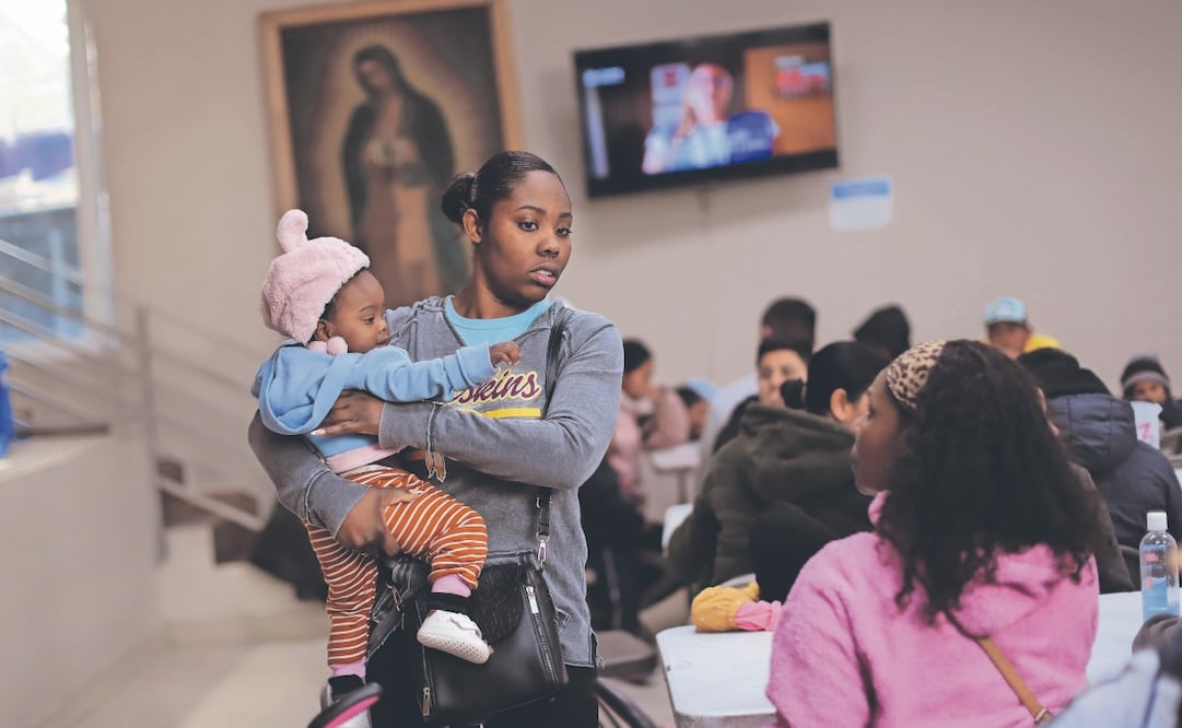 A días de que Donald Trump cumpla su amenaza de deportar a migrantes en Estados Unidos, albergues de Ciudad Juárez se preparan con recursos propios, pues hasta ayer no habían recibido apoyo de autoridades estatales ni federales. Foto: de CHRISTIAN TORRES. EL UNIVERSAL