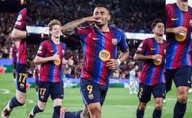 ¡TAN RÁPIDO! Gabriel Jesús se estrena con el Barcelona anotando gol