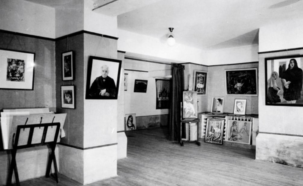 Aspectos de la Galería de Arte Mexicano. Foto: Cortesía.