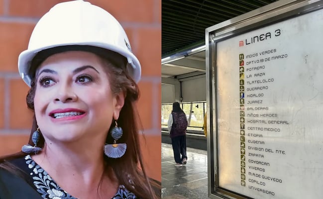 "El Metro no necesita solo mantenimiento, necesita renovación total”, señala Brugada; línea 3 será renovada tras el Mundial, dice