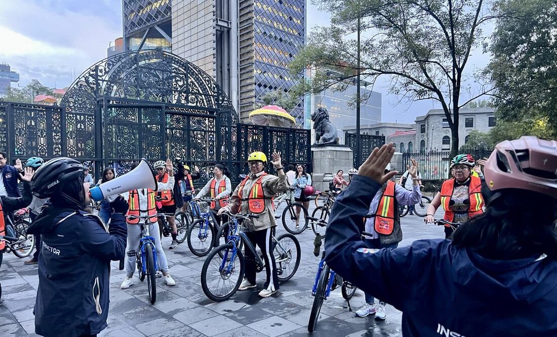 La alcaldía Miguel Hidalgo llevó a cabo con éxito la primera Rodada de Mujeres Libres “Porque entre nosotras nos cuidamos”. (Foto: especial)