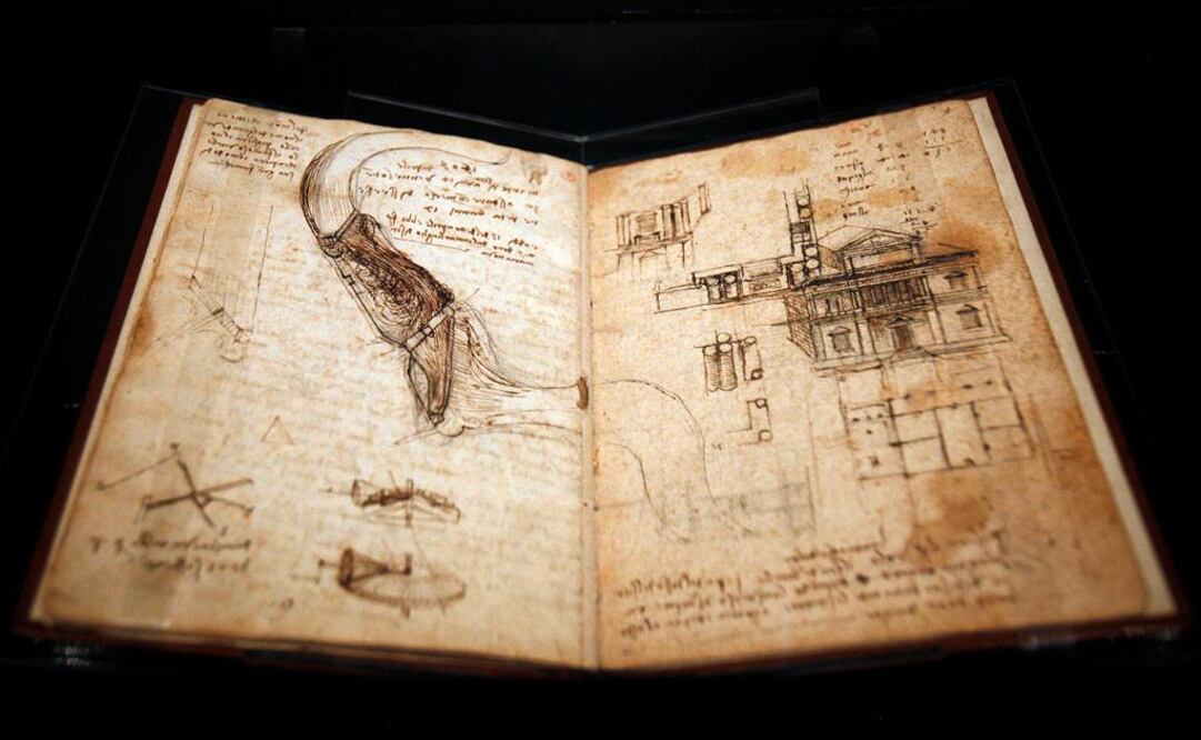 "Leonardo da Vinci y la idea de la belleza" es una exposición que presenta dibujos y bocetos originales del pintor italiano y su círculo. FOTO: Juan Carlos Reyes García / EL UNIVERSAL