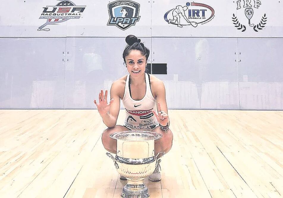 La potosina venció 11-3, 11-7 y 11-3 a Salas en el torneo celebrado en Minneapolis (TWITTER)