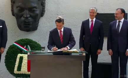 ​Se logró "mantener el barco a flote" en 2017: Peña Nieto  