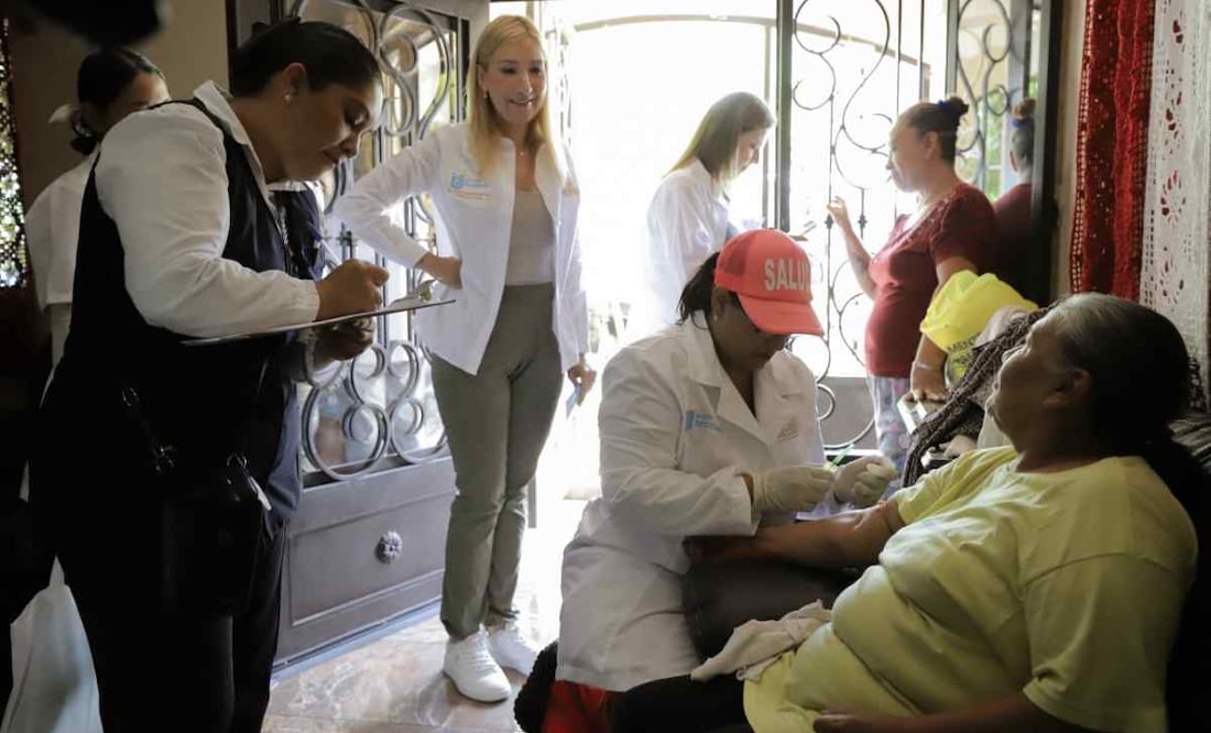 Autoridades informaron que en lo que va del 2024, como parte de las acciones preventivas de la Secretaría de Salud se ha realizado la fumigación a través de nebulización en 60 mil 851 hectáreas y a través de rociado en 29 mil 913 casas. Foto: Especial