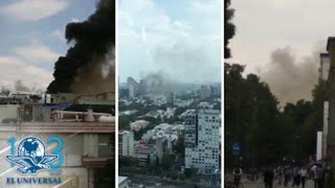 Se registra incendio en bar de Polanco