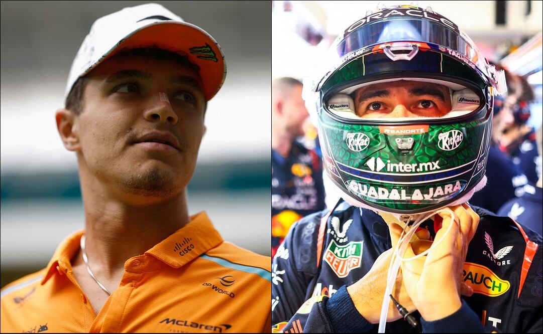 Lando Norris ganó el GP de Miami; Checo Pérez fuera del podio - Fotos: AFP