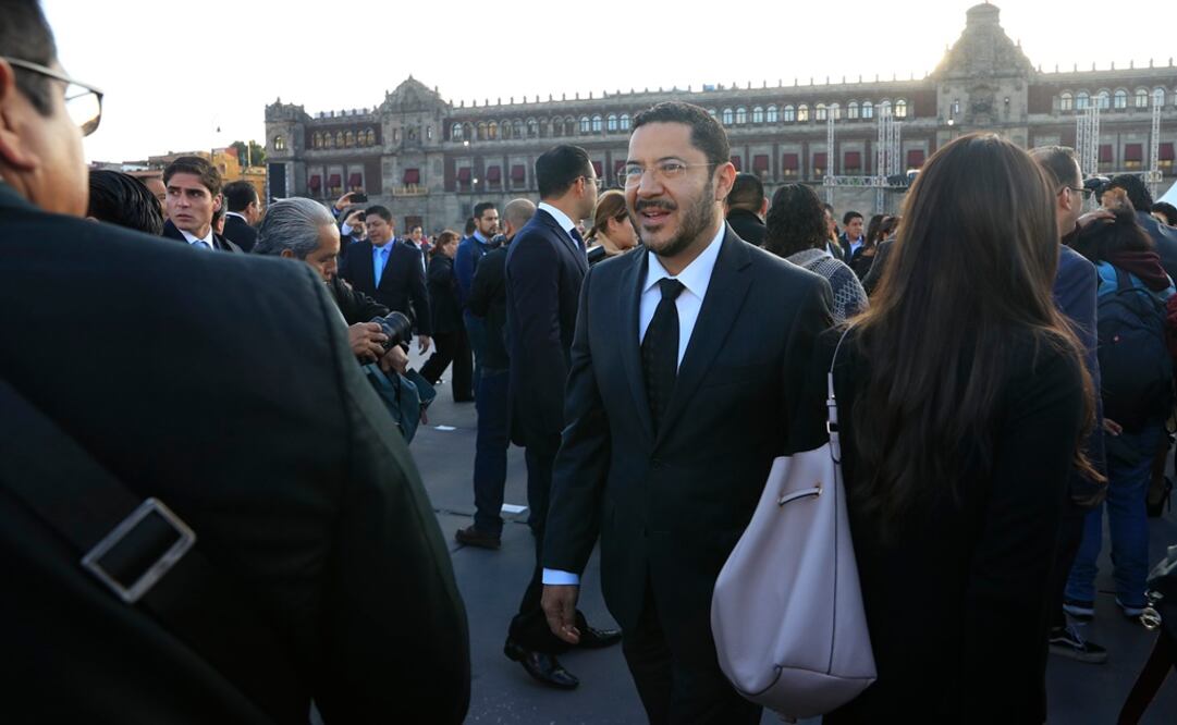 El presidente de la mesa directiva del Senado de la República, Martí Batres. Foto: Irving Olivares/EL UNIVERSAL