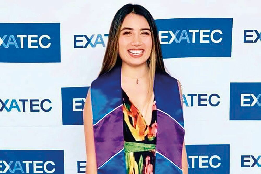 María Fernanda estudió Comunicaciones y Medios Digitales en el Tecnológico de Monterrey en Querétaro. Foto: especial
